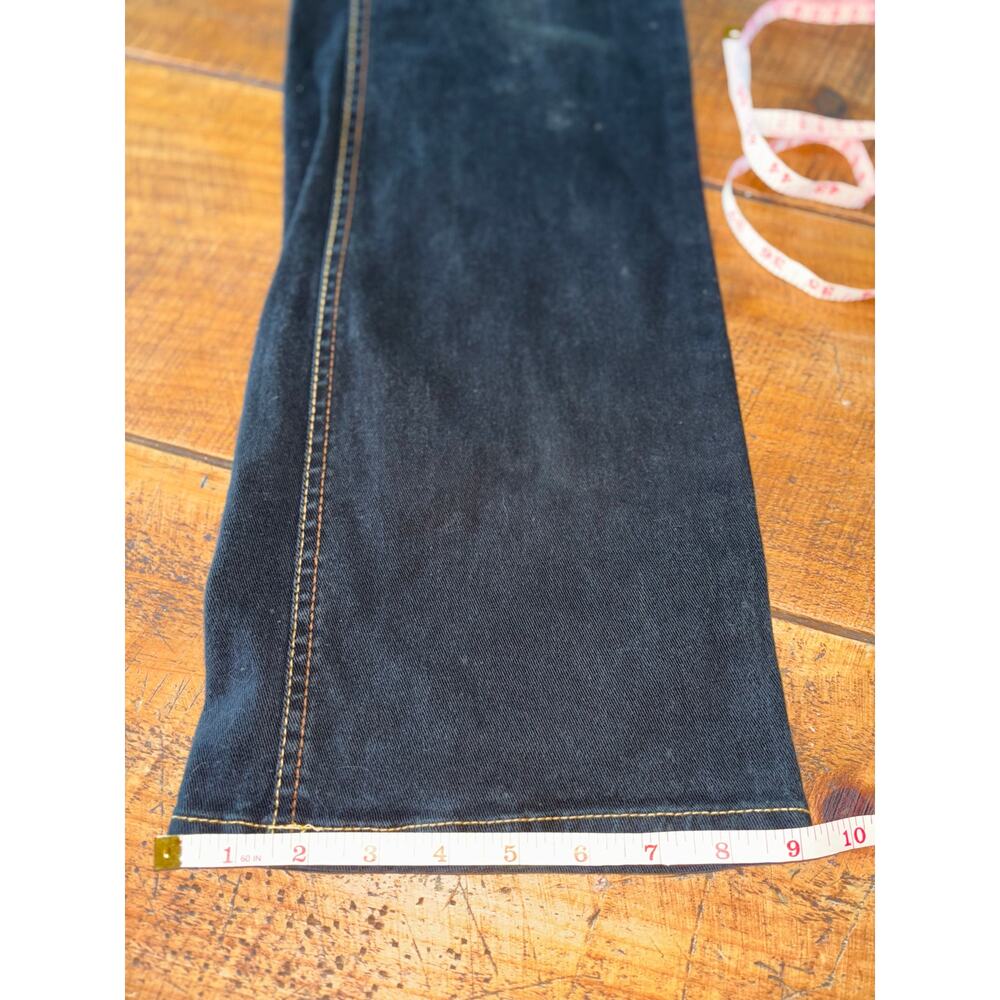 Womens SouthPole Black Denim Bootcut Vintage Y2K Style Jeans Size 9 - Picture 10 of 13
